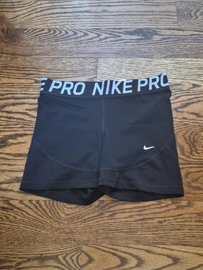 Nike Pro Black Women's Training Compression Shorts